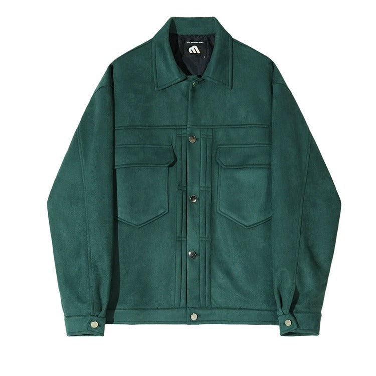 Suede Short Jacket Men&