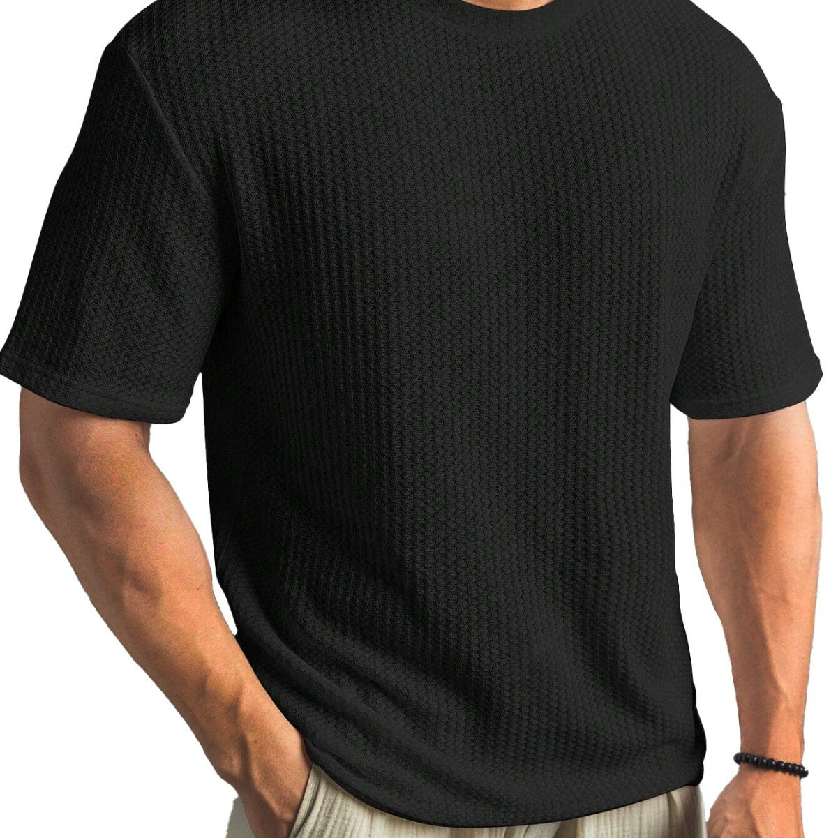 Casual Versatile Solid Color Men&