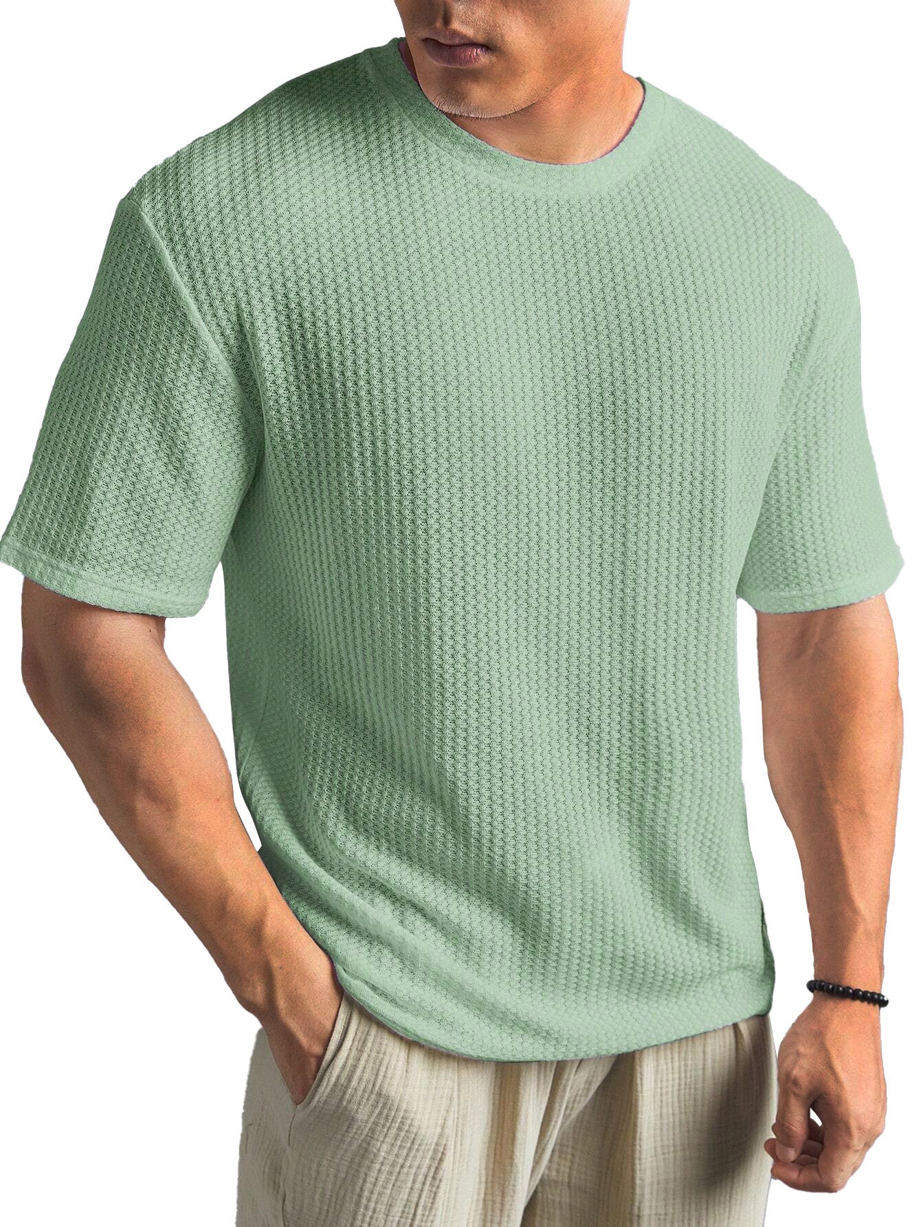 Casual Versatile Solid Color Men&