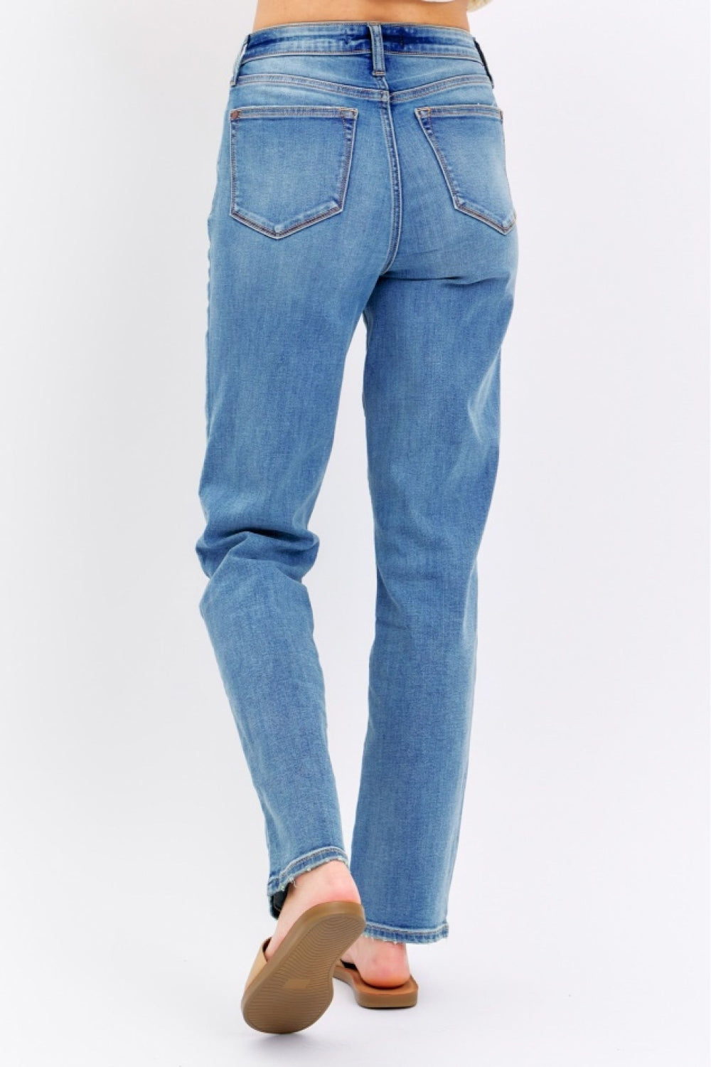 Judy Blue Full Size High Waist Straight Jeans