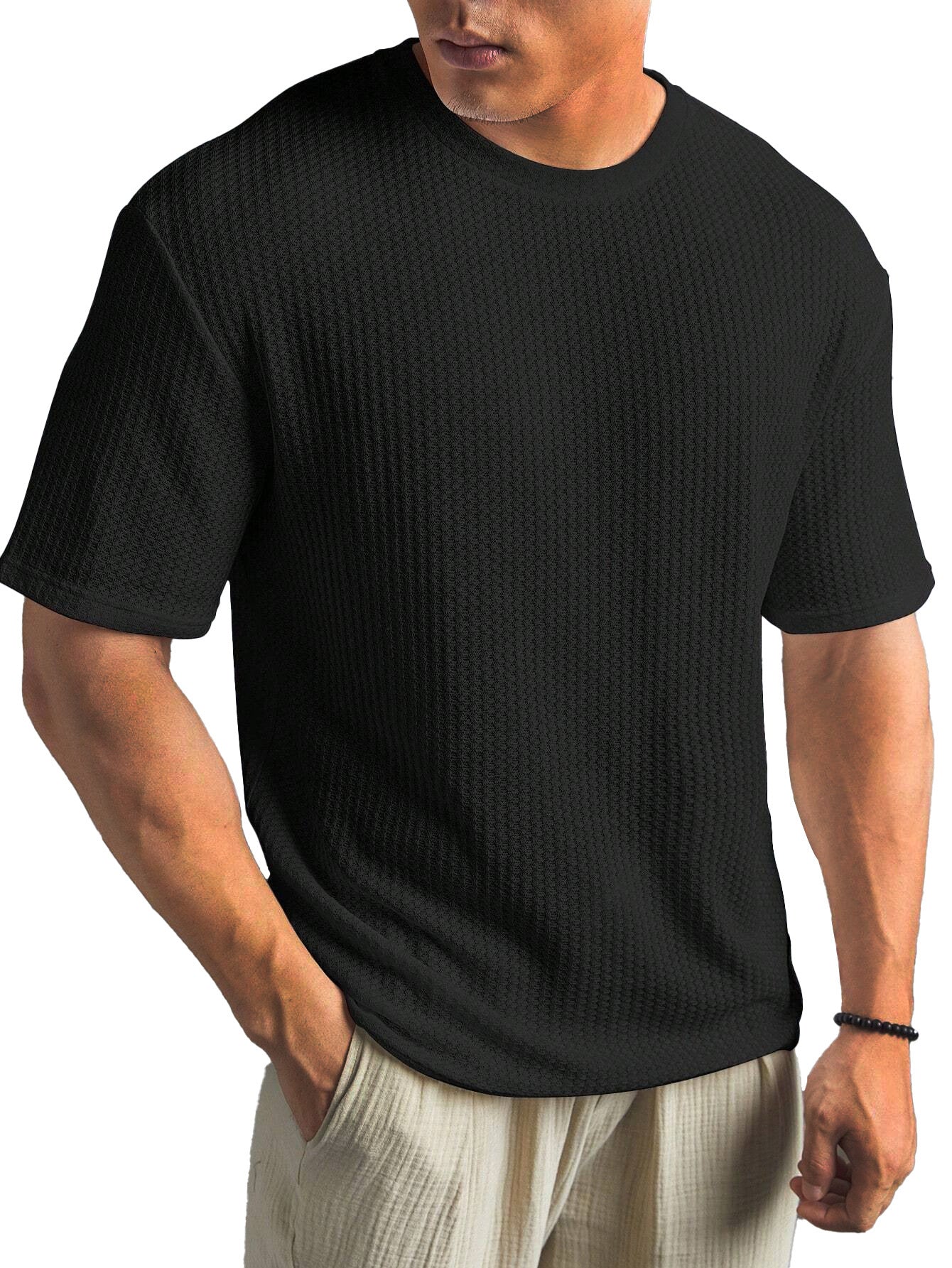 Casual Versatile Solid Color Men&