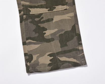 Fashion Brand Loose Outdoor Sports Camouflage Pants