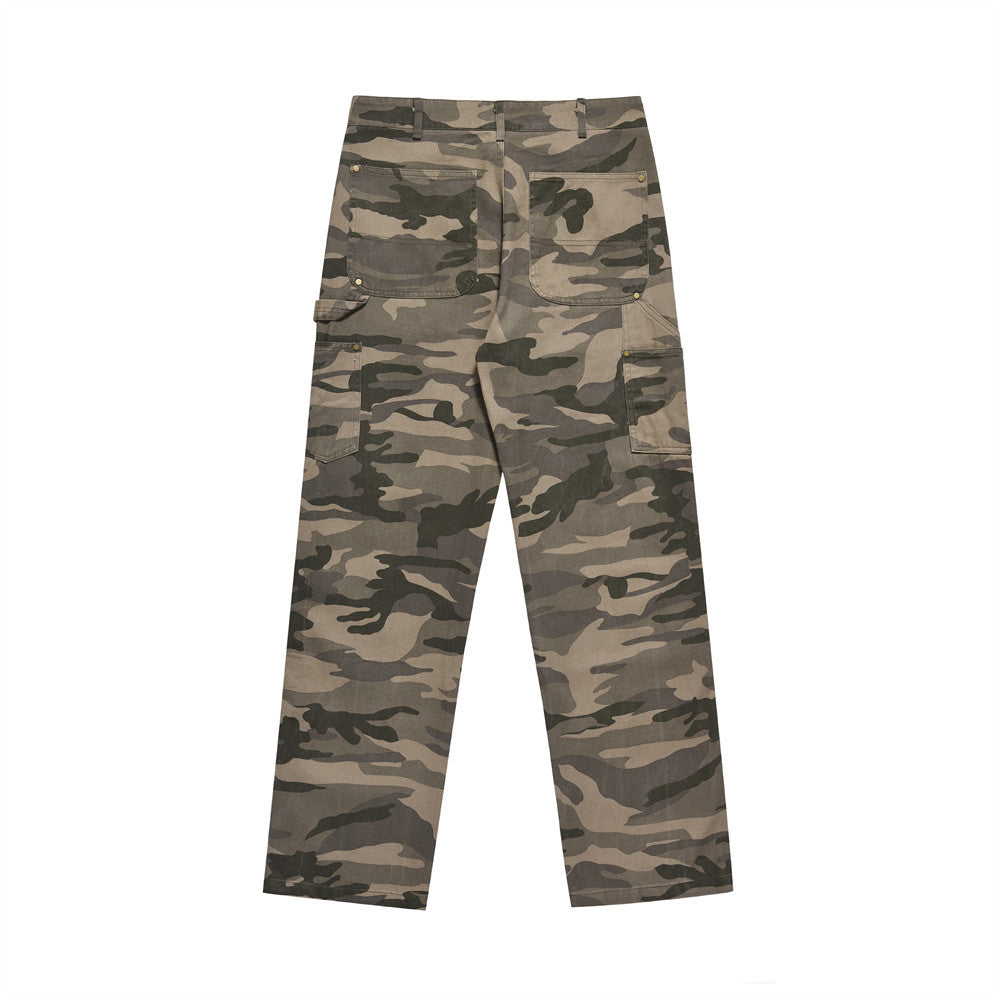 Fashion Brand Loose Outdoor Sports Camouflage Pants