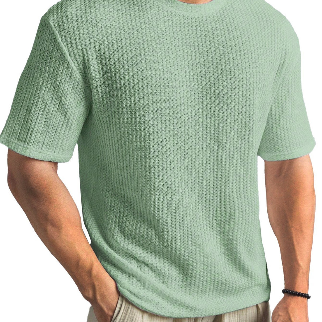 Casual Versatile Solid Color Men&