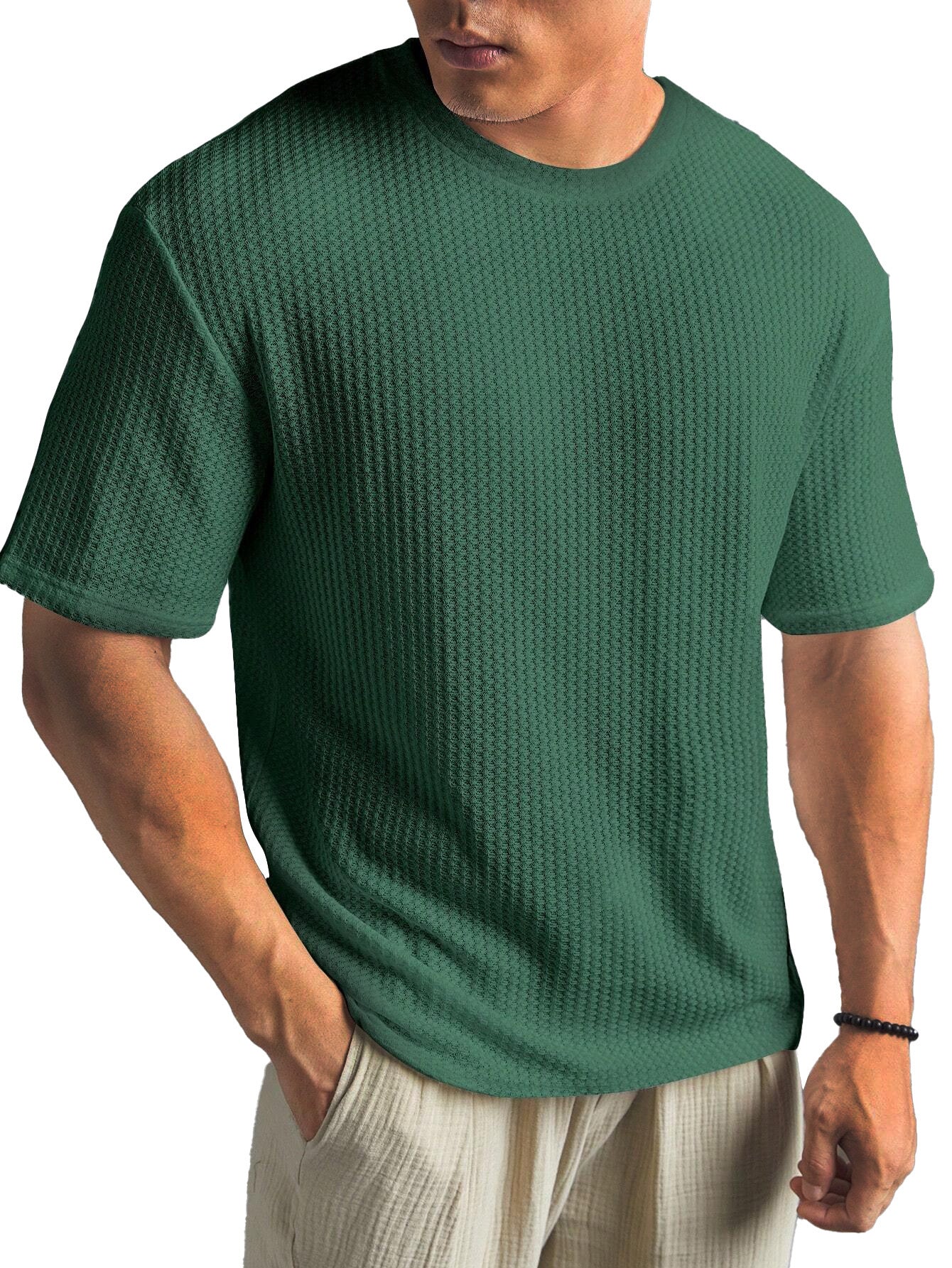 Casual Versatile Solid Color Men&