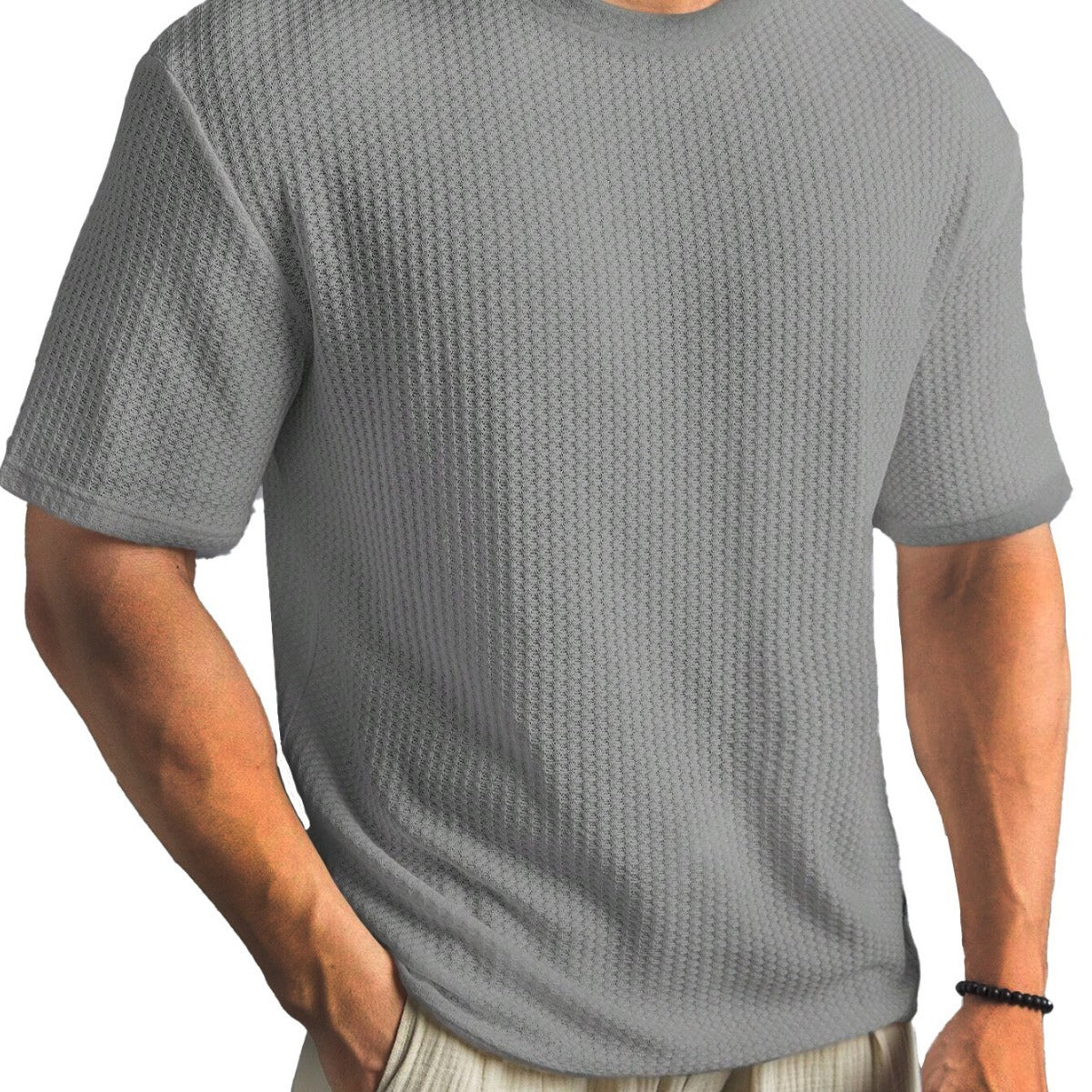 Casual Versatile Solid Color Men&