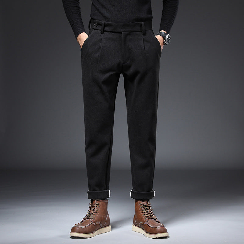 High Density Light Luxury Casual Pants Men&