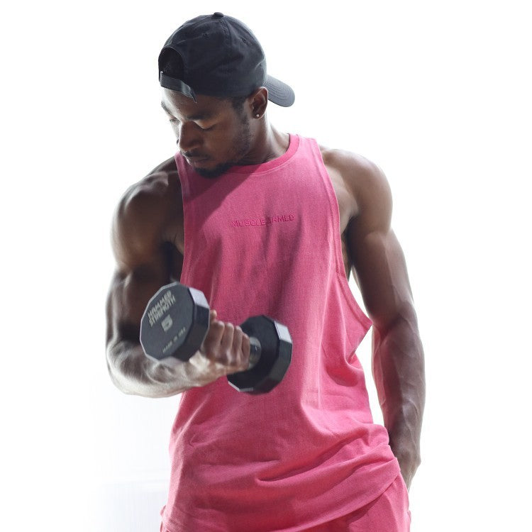 Fitness Vest Exercise Loose Sleeveless T-shirt